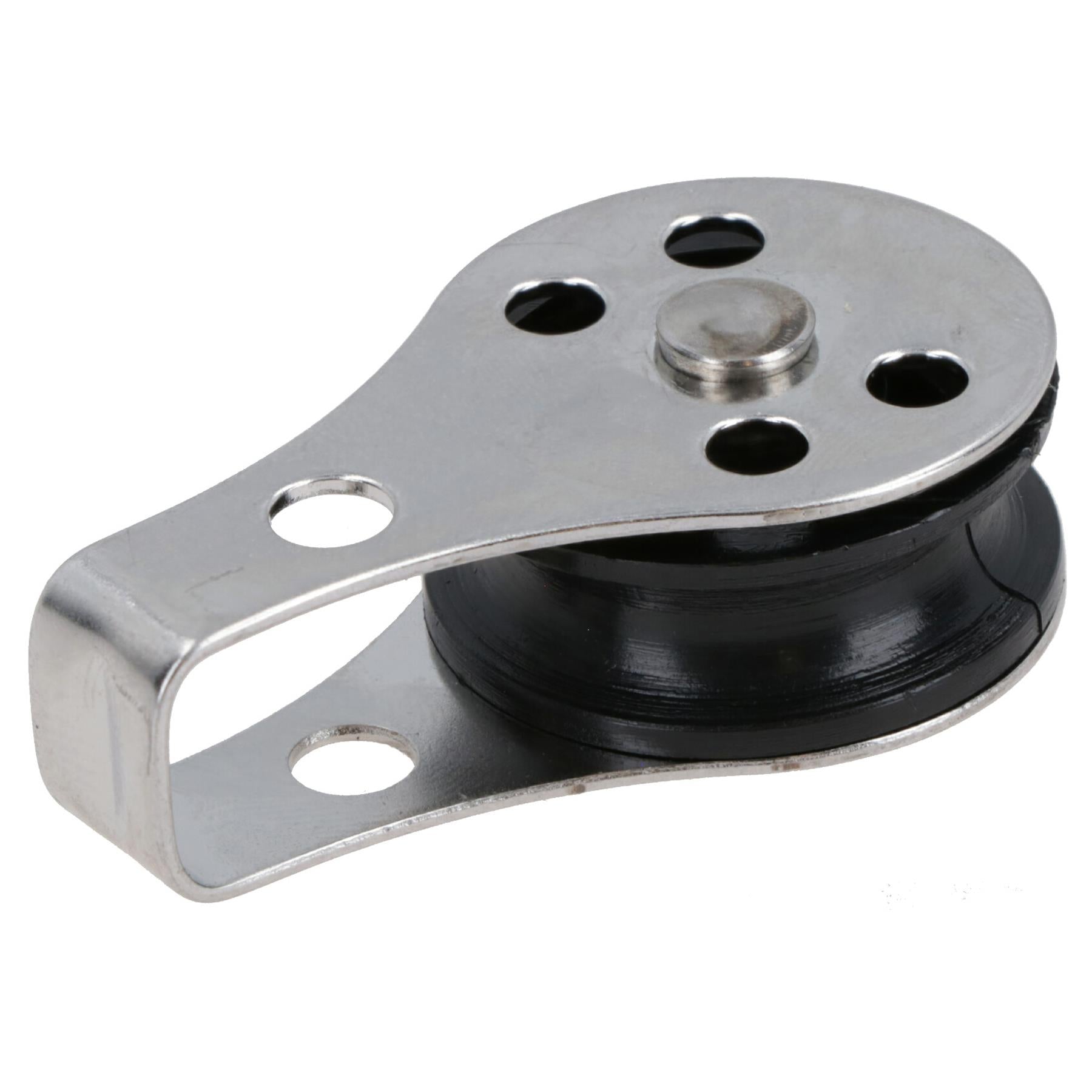 Type 2 Marine Pulley Block 26mm Diameter Nylon Wheel Stainless Steel