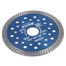 4-1/2in Dry and Wet Turbo Cutting Disc for Porcelain Ceramic Granite Marble