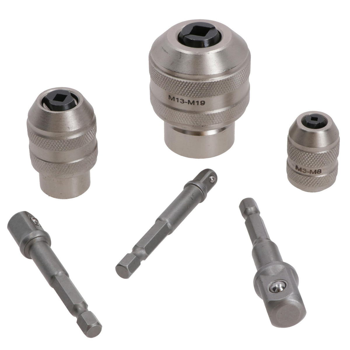 Adjustable Tapping Holder Reaming Extractor Sockets M3 – M19 Taps Mixed Drive