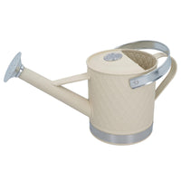 3L Watering Can Cream Rose Steel Metal Water Greenhouse Garden Plants Home