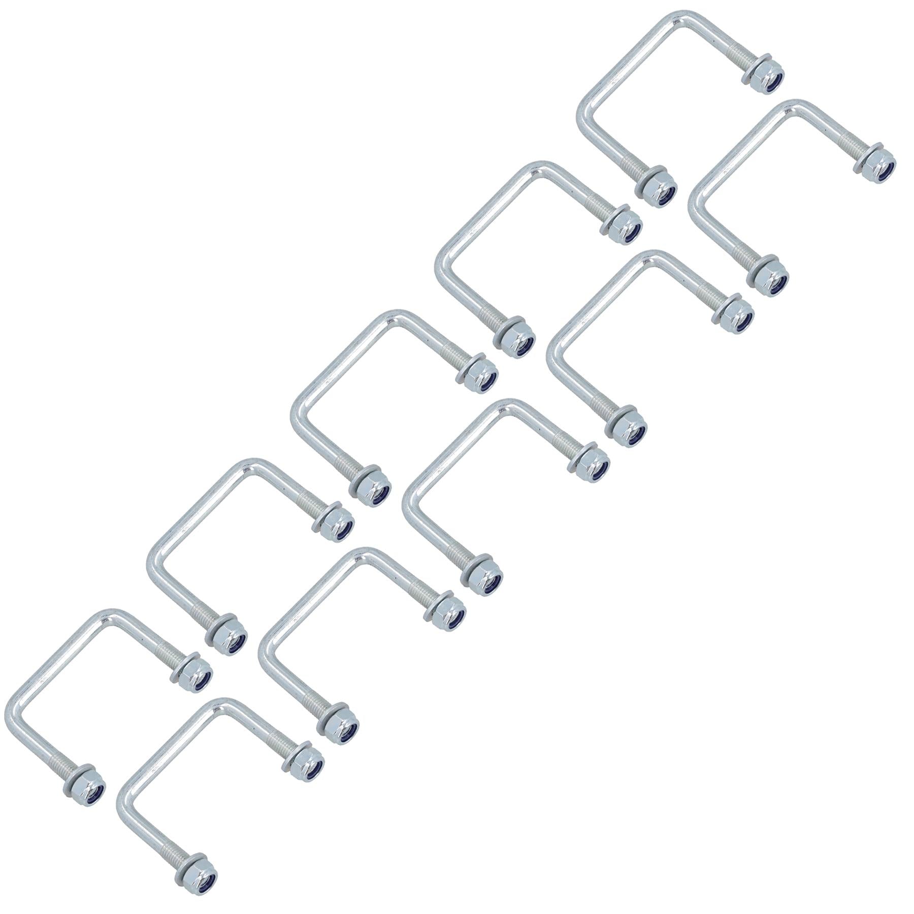 M12 U-Bolt N-Bolt 82mm x 70mm High Tensile for Boat Trailers