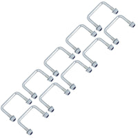 M12 U-Bolt N-Bolt 82mm x 70mm High Tensile for Boat Trailers