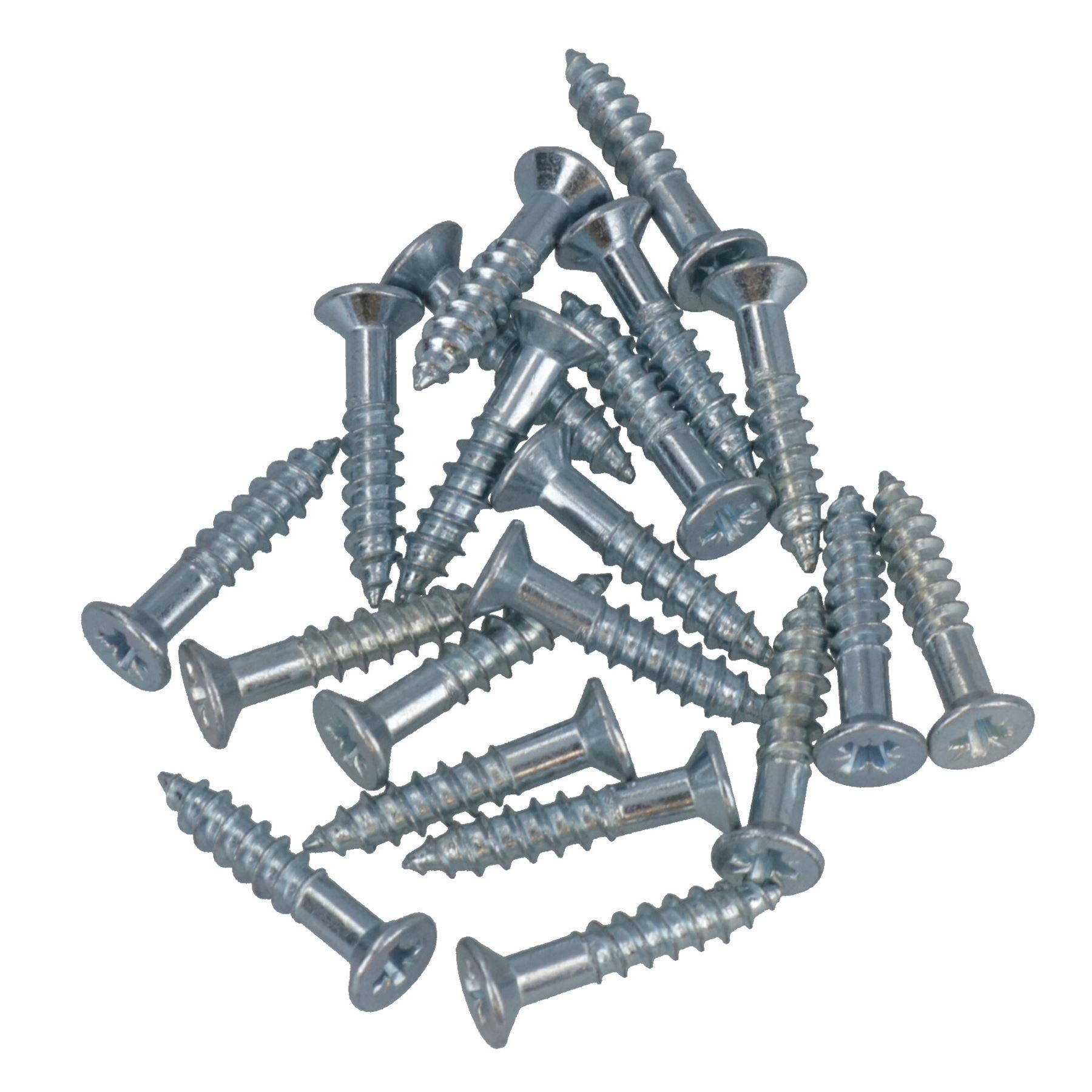 5mm x 25mm PZ2 Drive Countersunk Wood Chipboard Screws Fasteners