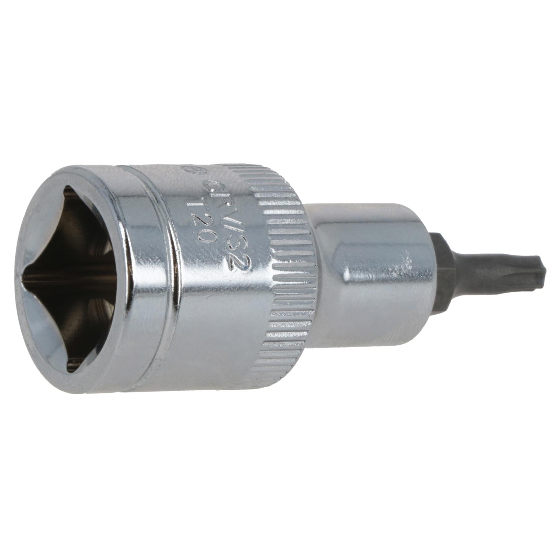 T25 Außen-Torx-Bit Stern-Stecknuss 1/2 Zoll Antrieb Standard Innen Chrom-Vanadium-Stahl
