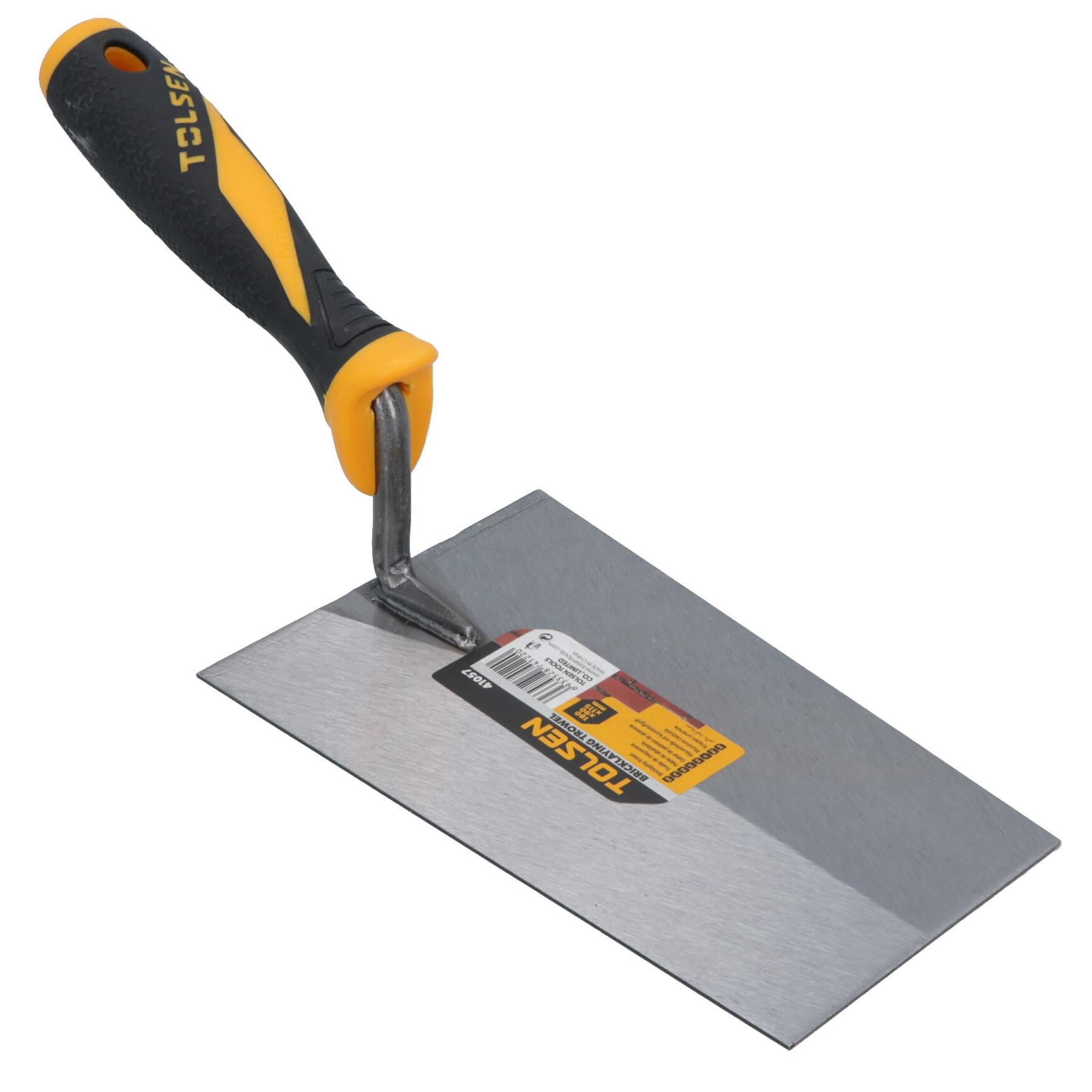 Soft Grip Bucket Trowel 180mm For Plastering Rendering Brick Block Work Laying